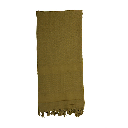 Rothco Solid Color Shemagh Tactical Desert Scarf, Olive Drab, 8637-OliveDrab