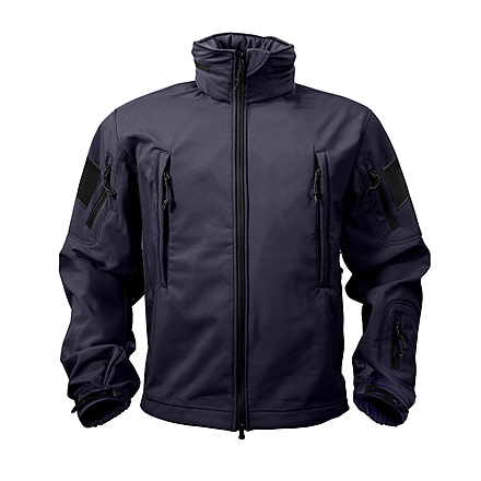 Rothco Special Ops Soft Shell Jacket - Mens, Midnight Navy Blue, Large, 9511-MidnightNavyBlue-L