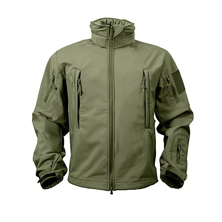 Rothco Special Ops Soft Shell Jacket - Mens, Olive Drab, Extra Small, 9745-OliveDrab-XS