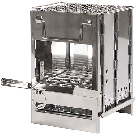 Rothco Stainless Steel Folding Camp Stove, 1856