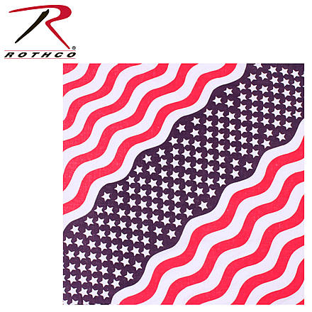 Rothco Stars &amp; Stripes Bandana, 4145