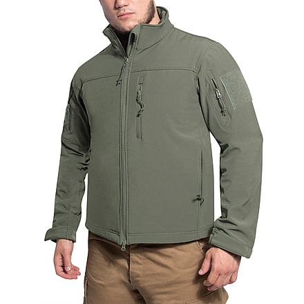 Rothco Stealth Ops Soft Shell Tactical Jacket, Olive Drab, 2XL, 3807-OliveDrab-2XL