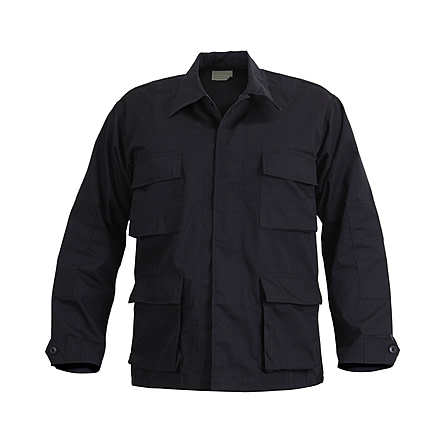 Rothco SWAT Cloth BDU Shirt, Black, 2XL, 6211-Black-2XL