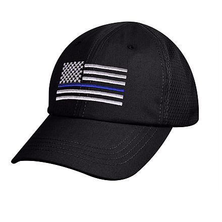 Rothco Tactical Mesh Back Cap With Thin Blue Line Flag, 9973