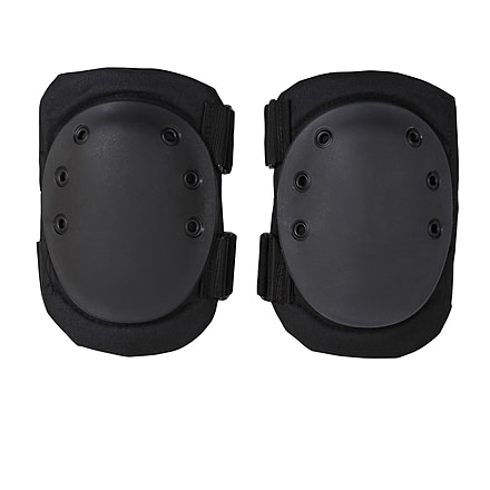 Rothco Tactical Protective Gear Knee Pads, Black, 11058-Black