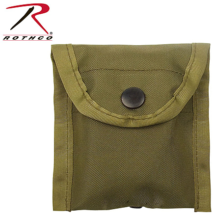 Rothco Nylon Compass Pouch, Olive Drab, 408-OliveDrab