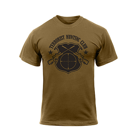 Rothco Terrorist Hunting Club T-Shirt, Small, 61570-S