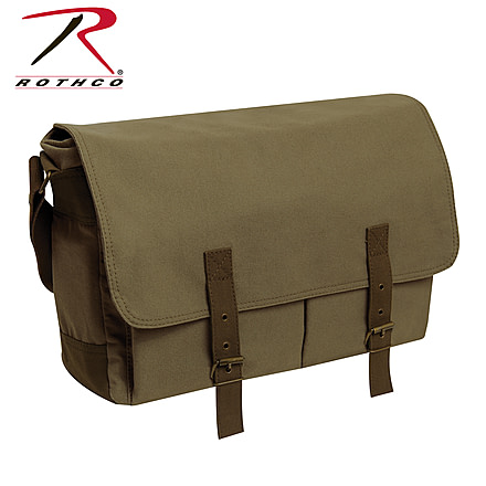 Rothco Deluxe Vintage Canvas Messenger Bag, 2759
