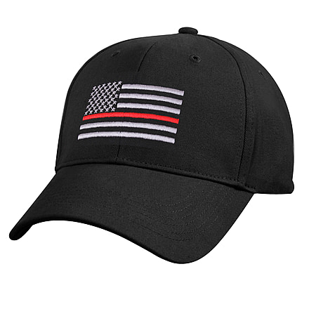 Rothco Thin Red Line Flag Low Profile Cap, 9896