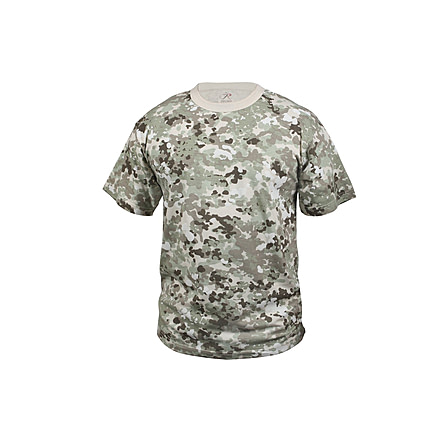 Rothco Total Terrain Camo T-Shirt, Extra Small, 5471-XS