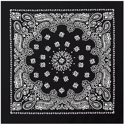 Rothco Trainmen Bandana, Black, 4143-Black