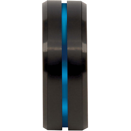 Rothco Tungsten Carbide Thin Blue Line Ring, Black, 7, 19991-Black-7