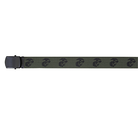 Rothco U.S.M.C Globe &amp; Anchor Web Belt, 4594