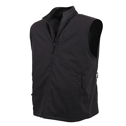 Rothco Undercover Travel Vest, Black, M, 75500-Black-M