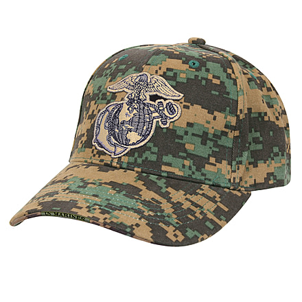 Rothco USMC Globe &amp; Anchor Low Profile Insignia Cap, 98827
