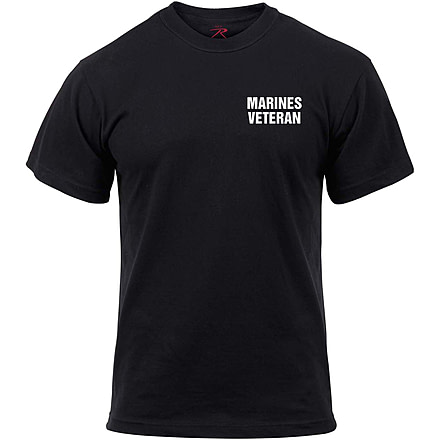Rothco Veteran T-Shirt - Mens, Marines, Small, 3555-Small-Marines-S