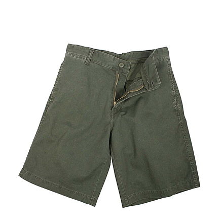 Rothco Vintage 5 Pocket Flat Front Shorts, Olive Drab, 32, 2620-OliveDrab-32