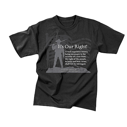 Rothco Vintage Its Our Right T-Shirt, 3XL, 66139-3XL