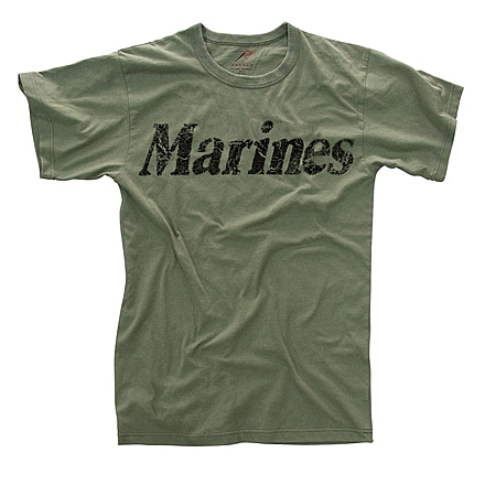 Rothco Vintage Marines T-Shirt, Small, 66450-S