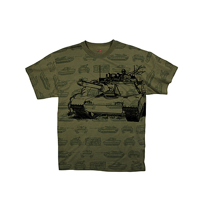 Rothco Vintage Olive Drab Tank T-Shirt, XL, 66240-XL