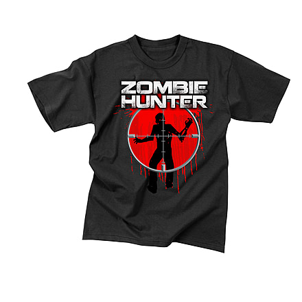Rothco Vintage Zombie Hunter T-Shirt, Small, 66128-S