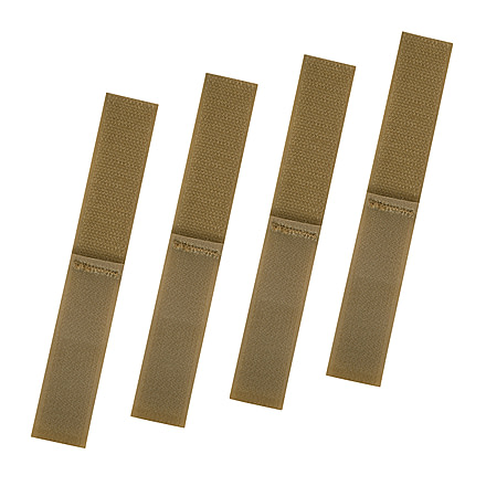 Rothco Web Keeper Straps, 4 Pack, Coyote Brown, 1318-CoyoteBrown
