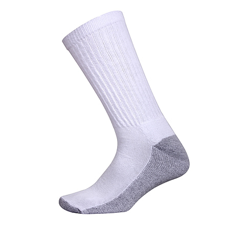 Rothco White Crew Socks With Cushion Sole, 6539