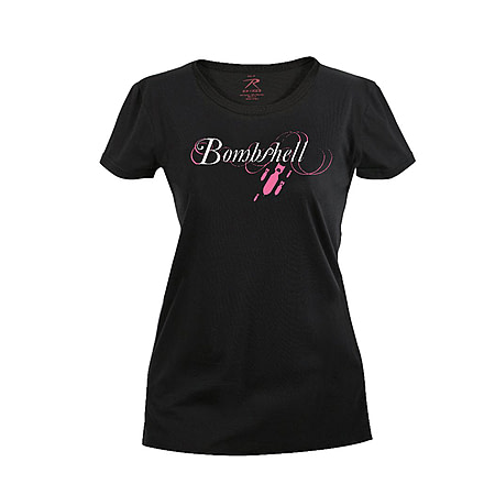 Rothco Womens Bombshell Long Length T-Shirt, XL, 5680-XL