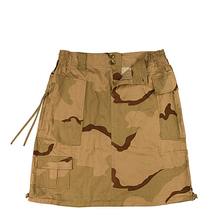 Rothco Womens Knee Length Skirt, Tri-Color Desert Camo, M, 1011-Tri-ColorDesertCamo-M