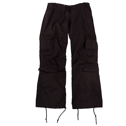 Rothco Vintage Paratrooper Fatigue Pants - Women's, Black, Large, 3986-Black-L