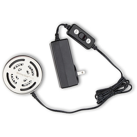 Roving Blue Ozo-Pod 10 AC/DC, Silver, 3.25 x 3.25 x 1.25 in, Ozo-Pod 10ACDC