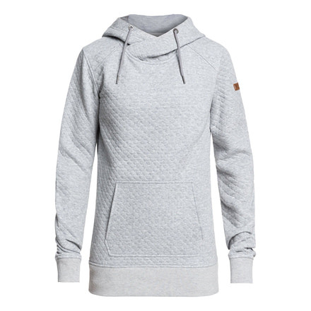 Roxy Dipsy Hoodie - Womens, Heather Grey, Small, ERJFT03971-SJEH-S