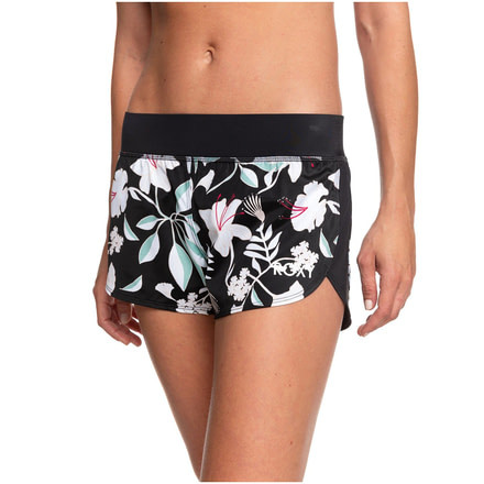 Roxy Disco Fairytale Boardshorts - Womens, True Black Story Of, Medium, ERJNS03245-XKKW-M