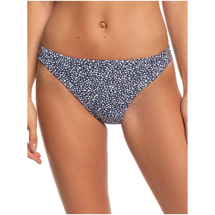 Roxy Printed Beach Classics Full Bikini Bottoms - Womens, Mood Indigo Chaos S, Small, ERJX403872-BSP2-S