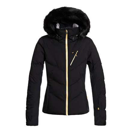 Roxy Snowstorm Plus Jacket - Womens, True Black, Medium, ERJTJ03240-KVJ0-M
