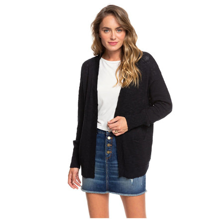 Roxy Valley Shades Cardigan - Women's, Anthracite, Medium, ERJSW03391-KVJ0-M