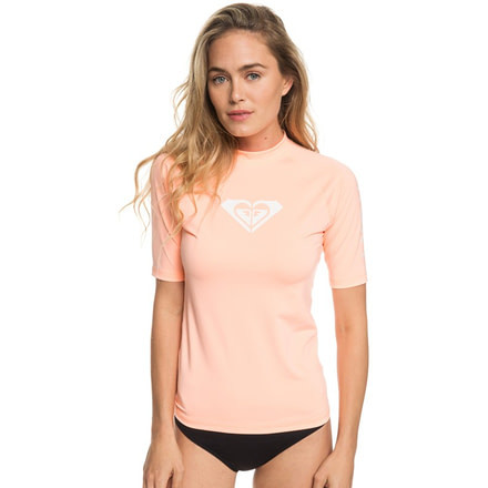 Roxy Whole Hearted Ss - Womens, Souffle, Medium, ERJWR03219-MFG0-M