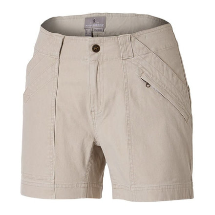 Royal Robbins Backcountry Billy Goat Canvas Short - Women's-Sandstone-6