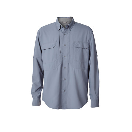 Royal Robbins Bug Barrier Expedition Men's Long Sleeve Shirt, Tradewinds, M 42199-TRADEWINDS-M