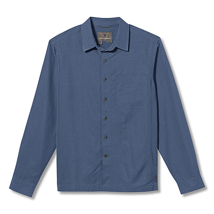 Royal Robbins Desert Pucker Dry Long Sleeve, Collins Blue, Small, 72221-751-S