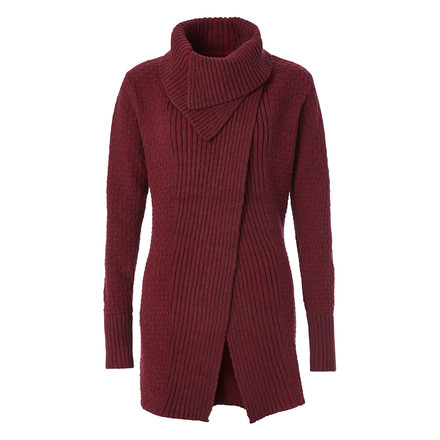 Royal Robbins Frost Cardigan - Womens, Beet, Small, 67495-542-S