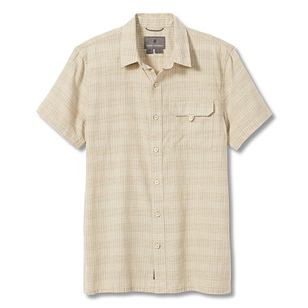 Royal Robbins Hempline Spaced S/S Shirt - Mens, Lt Khaki, XL, Y721021-LT Khaki-XL