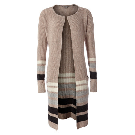 Royal Robbins Highlands Wrap Cardigan - Womens, Falcon Htr, Large, 39037-650-L
