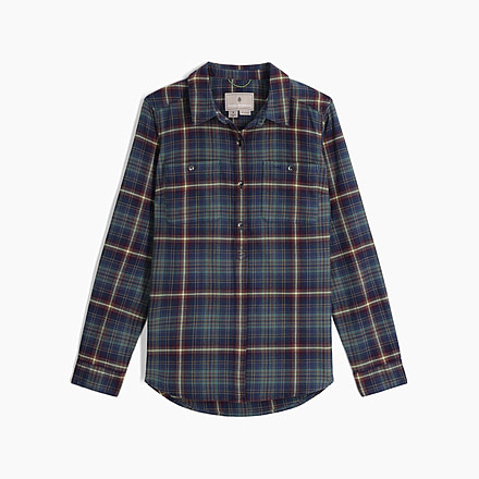 Royal Robbins Lieback Flex Tunic Long Sleeve - Womens, Deep Blue Rush Creek Pld, Extra Large, Y622020466XL