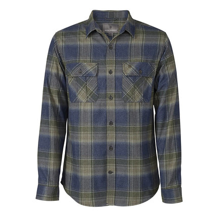 Royal Robbins Lost Coast Flannel Plaid Long Sleeve Shirt - Mens, Fiddlehead, Extra Large, Y422008-255-XL
