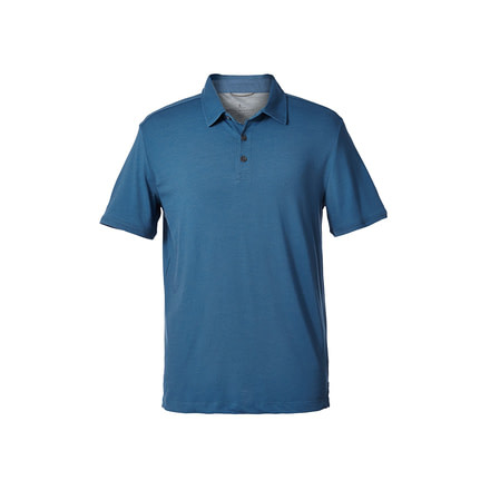 Royal Robbins Merinolux Men's Polo, Bluestone, S 41023-BLUE STONE-S