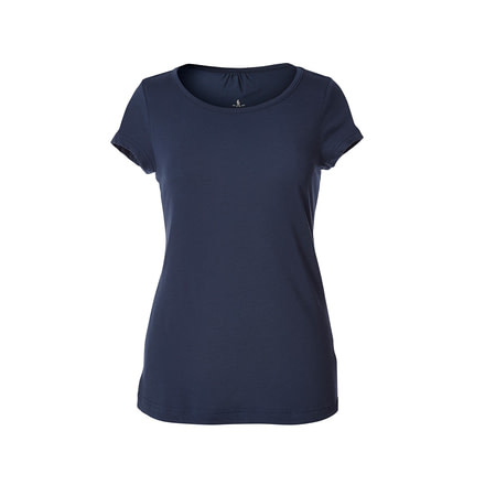 Royal Robbins Merinolux Women's Short Sleeve Shirt, Deep Blue, S 61719-DEEP BLUE-S