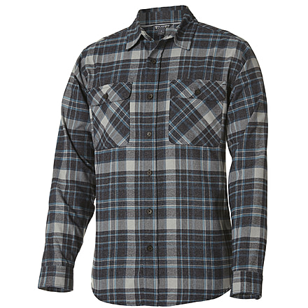 Royal Robbins Performance Flannel Plaid Long Sleeve - Men's-Phoenix Blue-Small