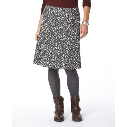 Royal Robbins Ponte Patterned Skirt - Women's -Charcoal-Small
