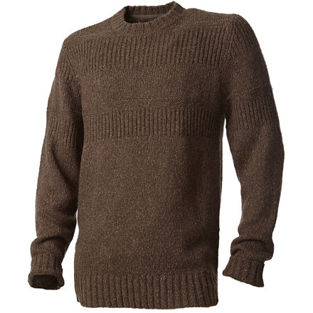 Royal Robbins Scotia Ribbed Crew Sweater - Mens -Timber-X-Large